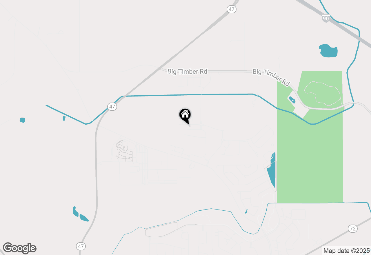 Map of 2581 Santa Fe Drive, Pingree Grove, IL 60140