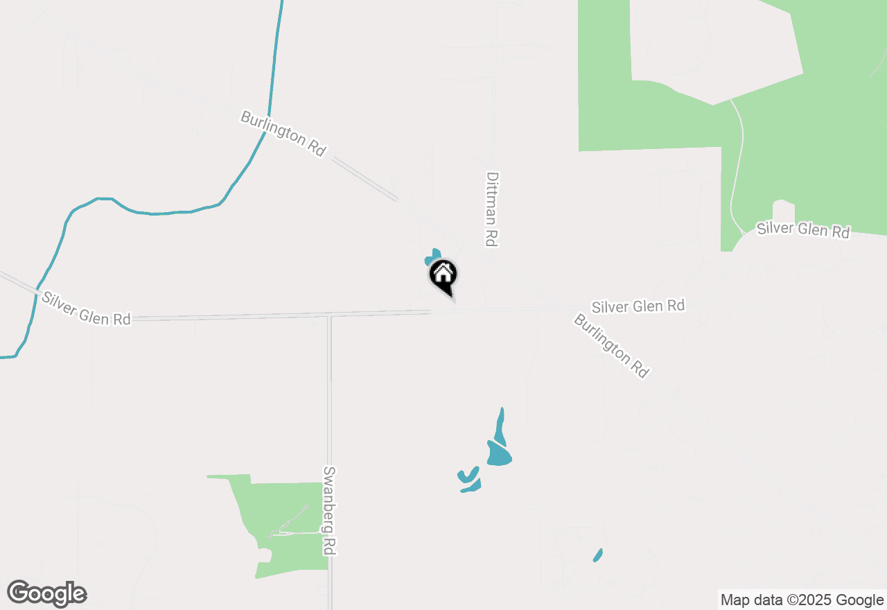 Map of 42W316 W Silver Glen Road, St. Charles, IL 60175