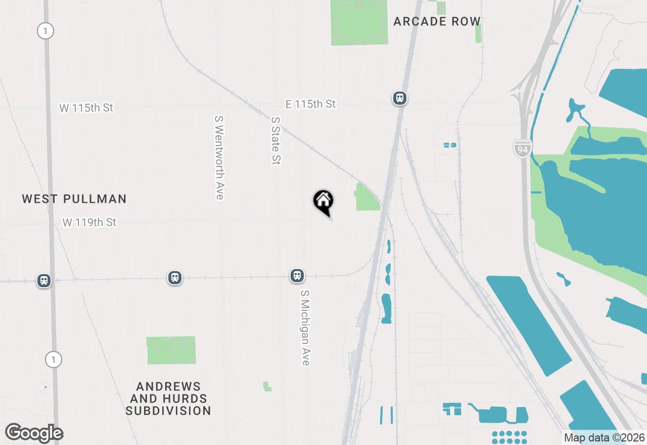 Map of 143 E 119th Street, Chicago, IL 60628