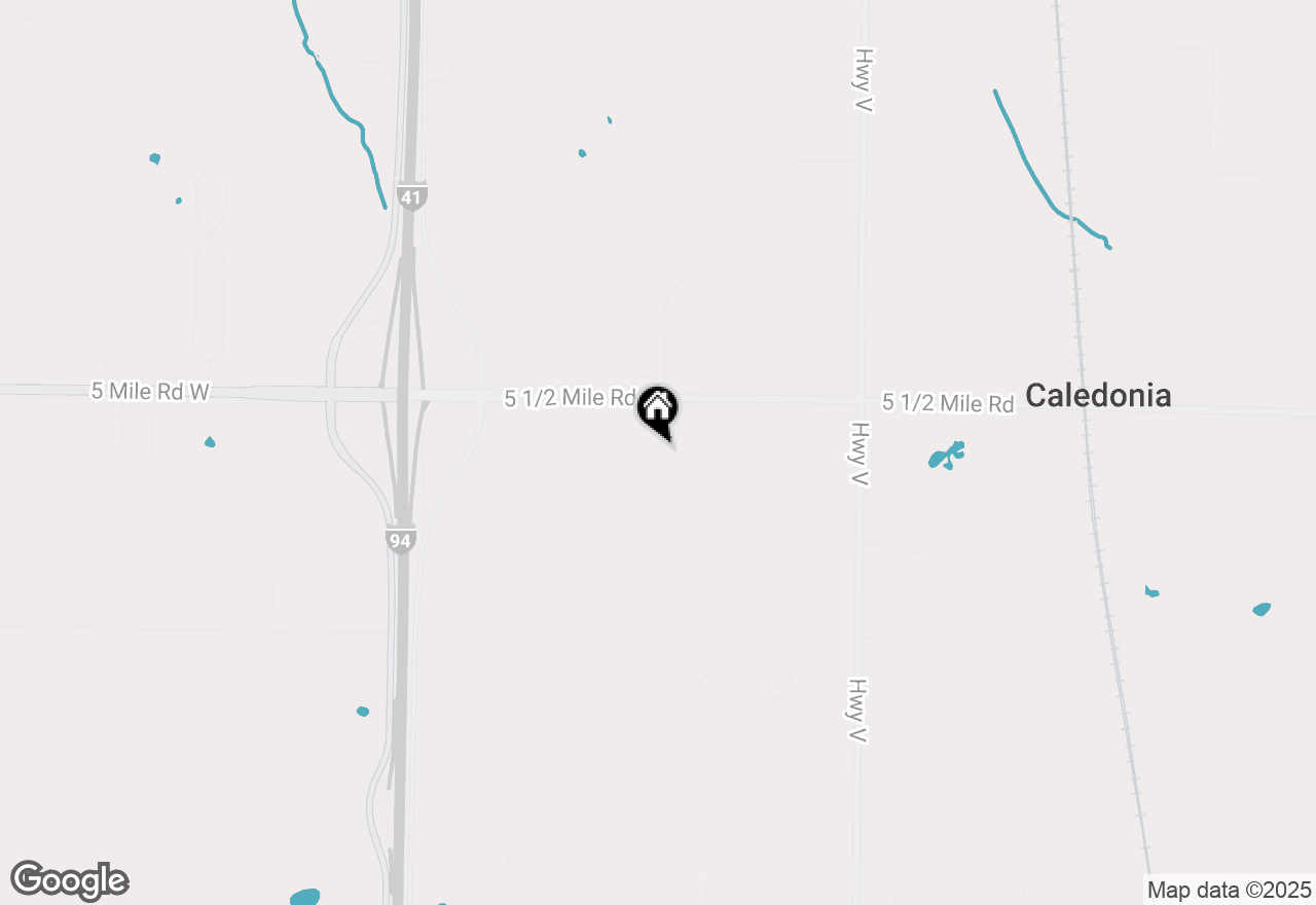 Map of 6340 Alex Turn, Caledonia, WI 53108