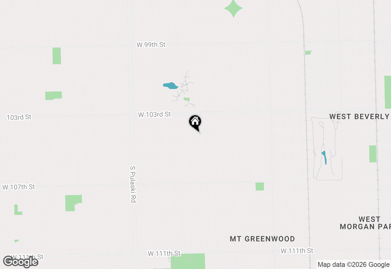 Map of 10411 S Millard Avenue, Chicago, IL 60655