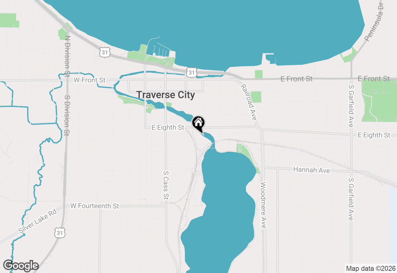 Map of 545 Riverine Drive #304, Traverse City, MI 49684