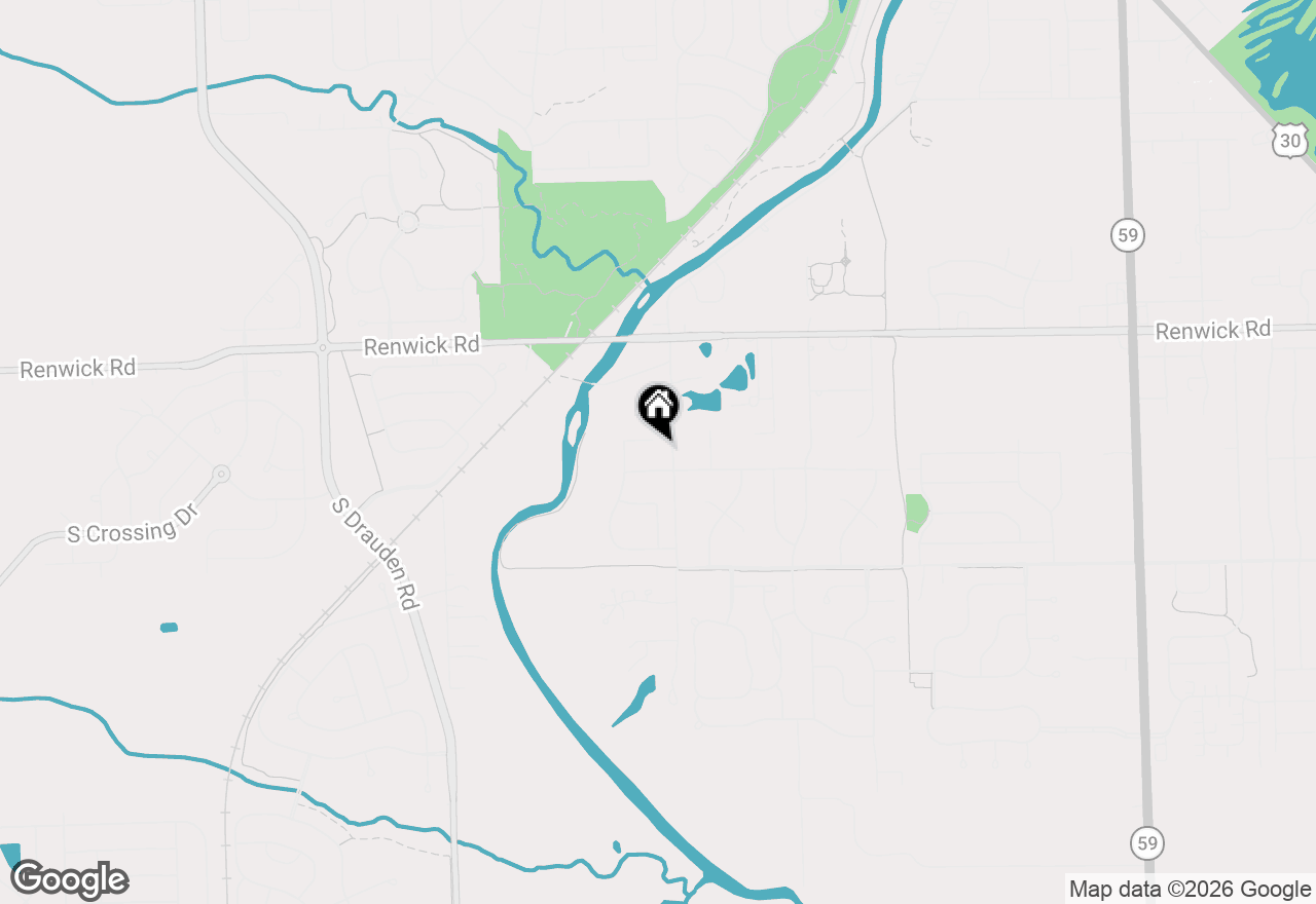 Map of 24811 Petit Court, Plainfield, IL 60586