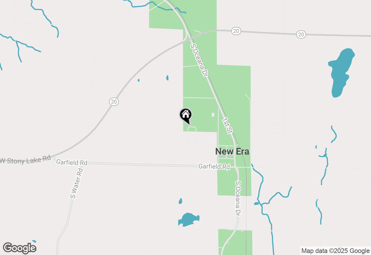 Map of 4571 Seymour Drive, New Era, MI 49446