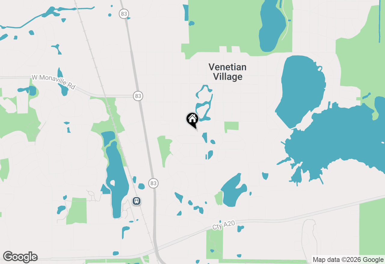 Map of 2428 Bridle Circle, Round Lake Beach, IL 60073
