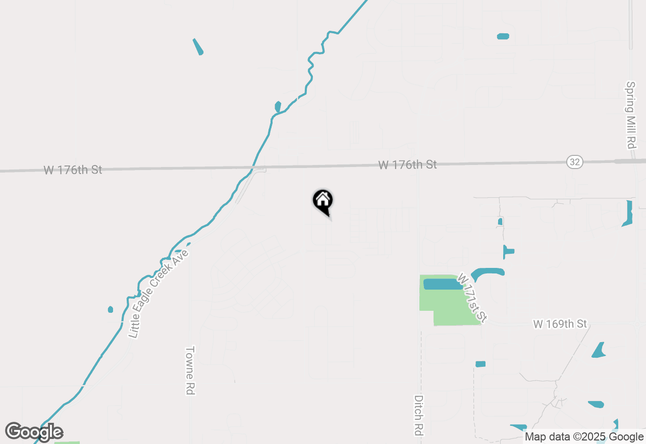 Map of 17301 Wellburn Avenue, Westfield, IN 46074