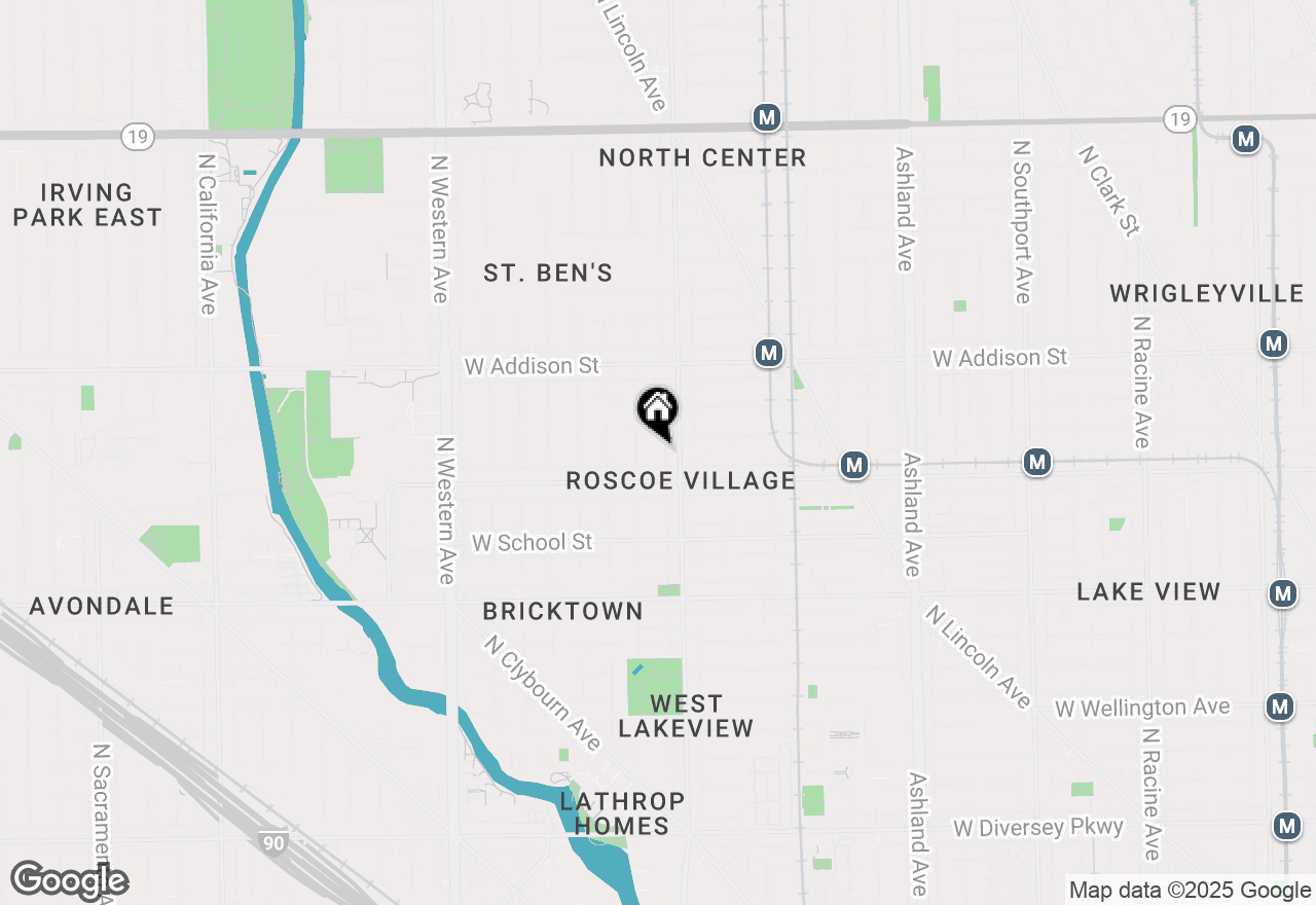Map of 3427 N Seeley Avenue, Chicago, IL 60618