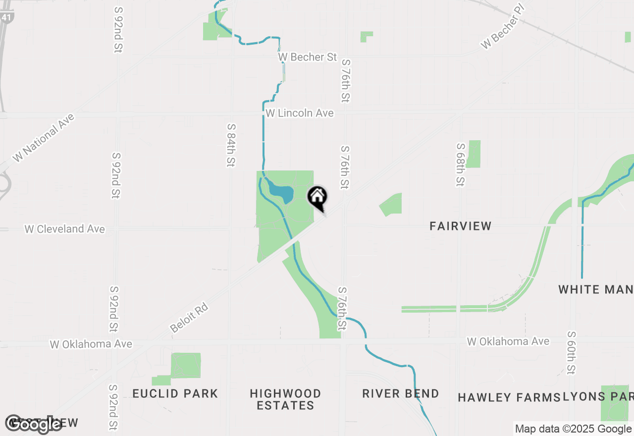 Map of 2640 S 78th St, West Allis, WI 53219