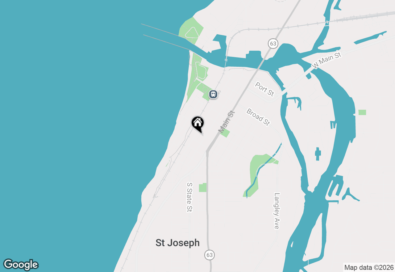 Map of 911 Lake Boulevard, St. Joseph, MI 49085
