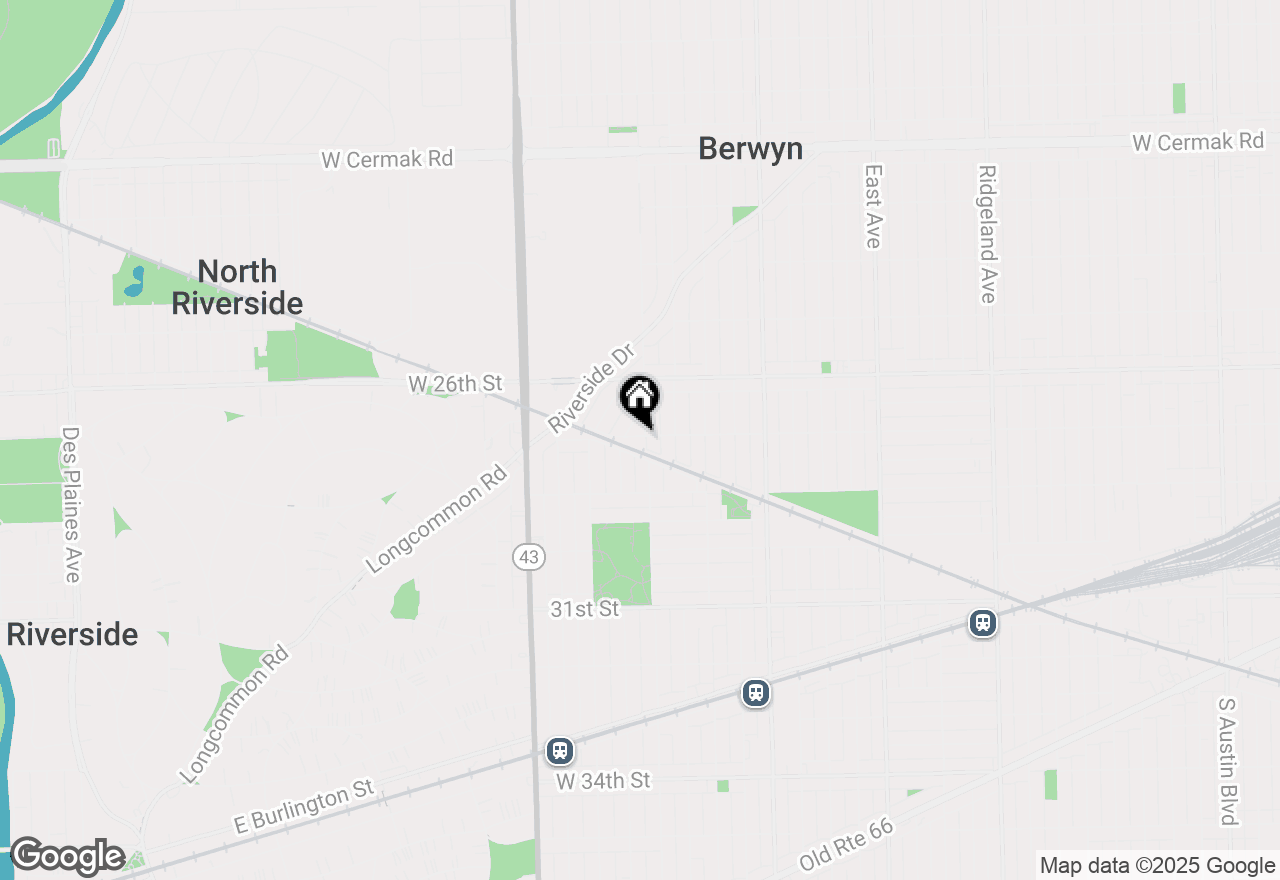 Map of 7000 27th Street, Berwyn, IL 60402