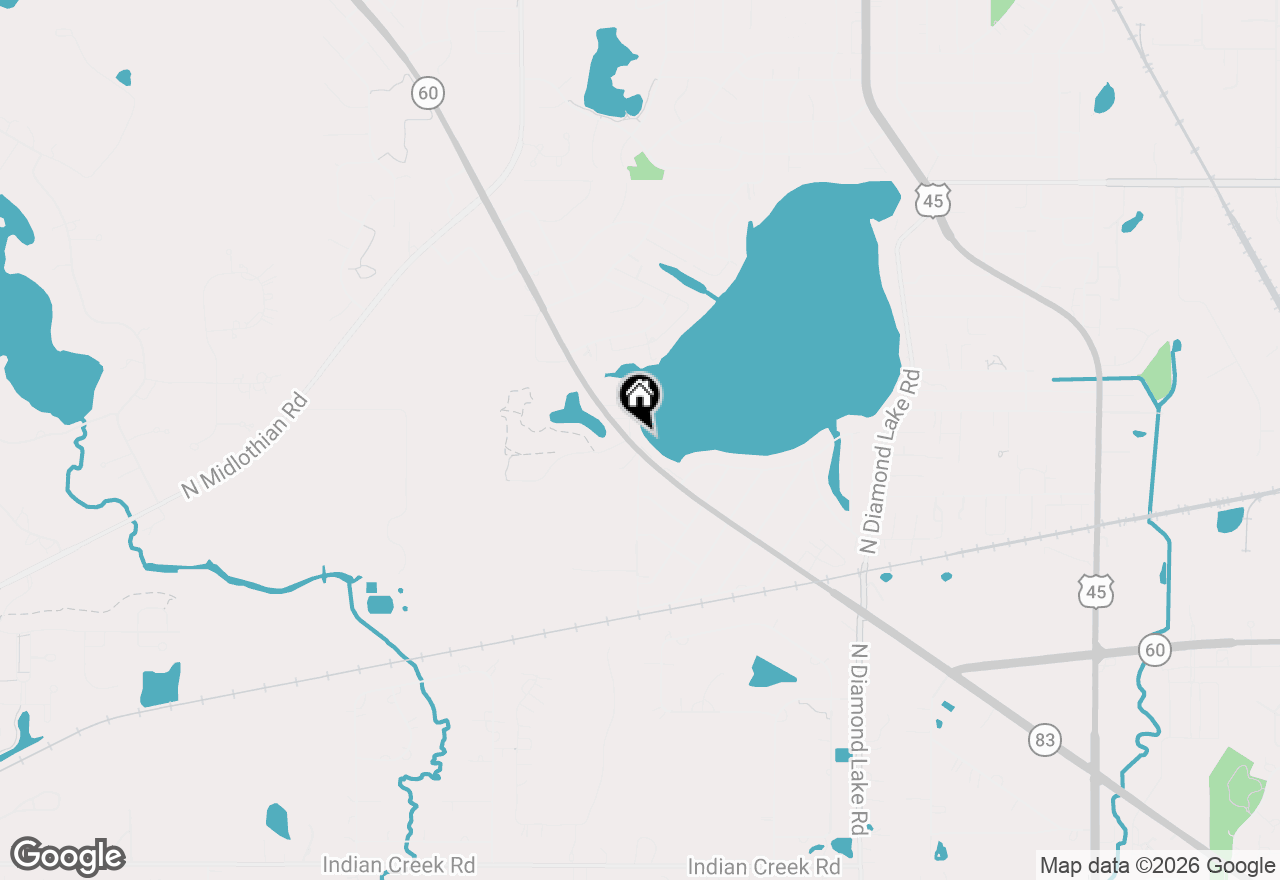 Map of 26435 N Ridge Court, Mundelein, IL 60060