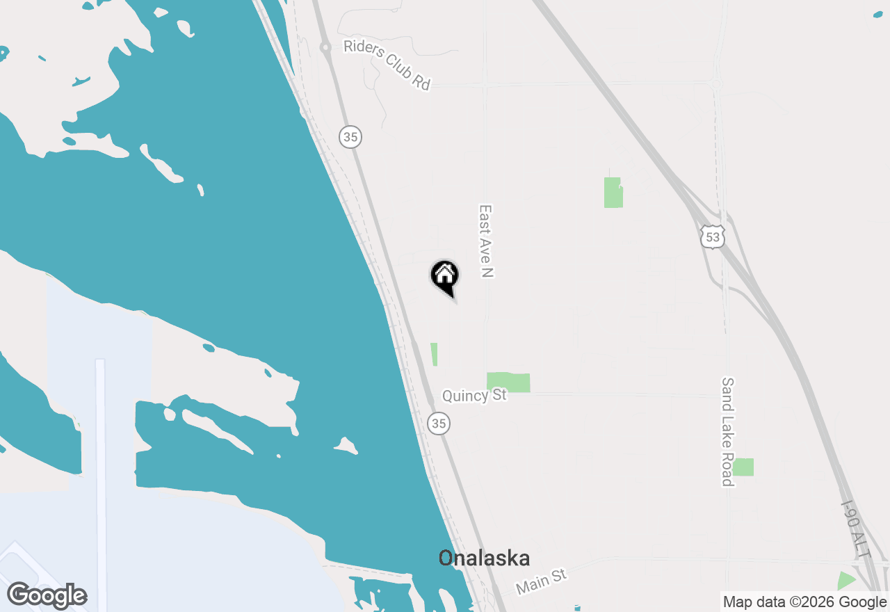 Map of 918 Park Ave, Onalaska, WI 54650
