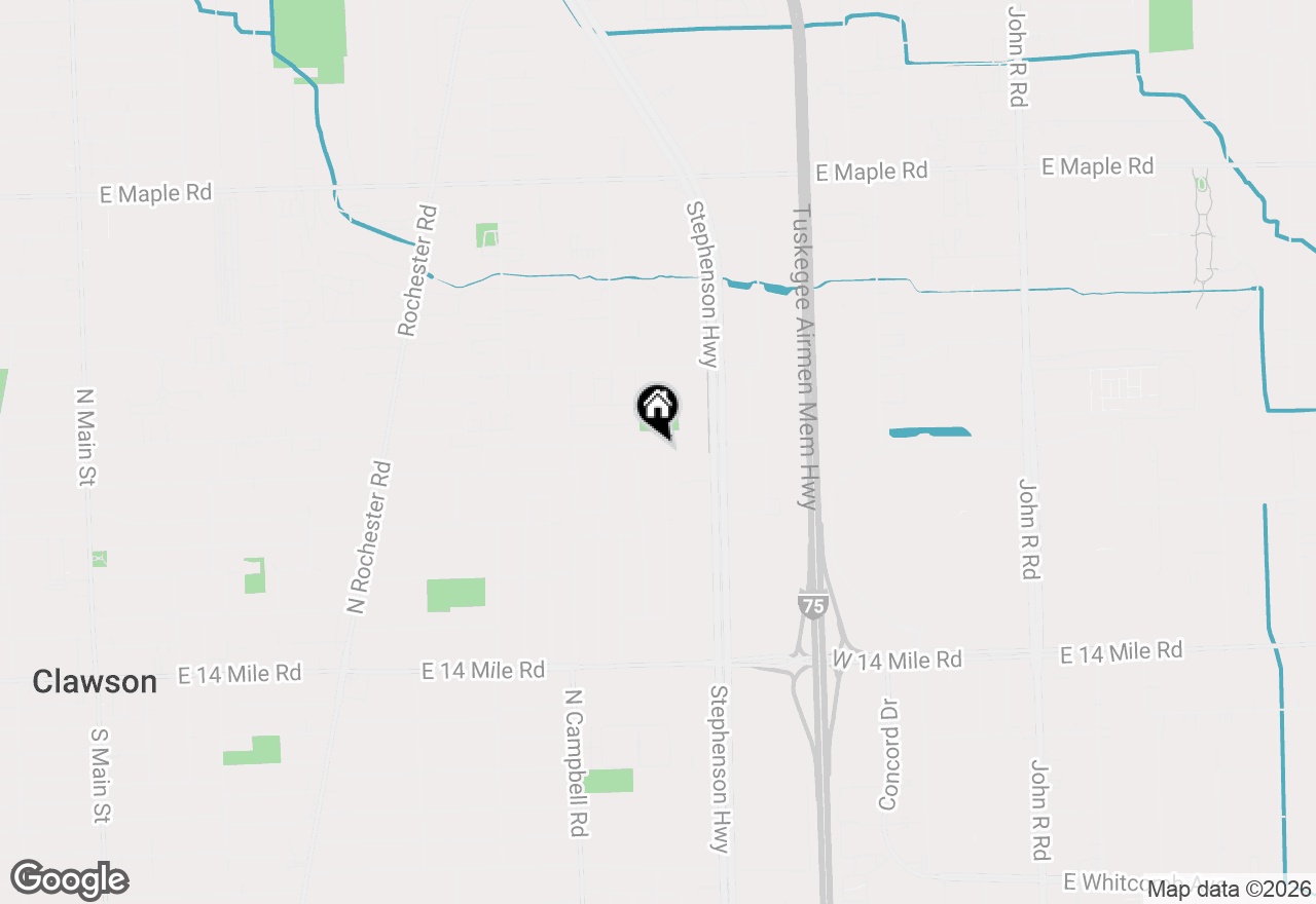 Map of 1436 Key West Drive, Troy, MI 48083