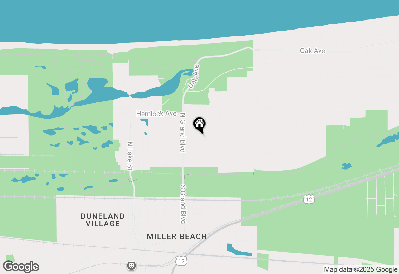 Map of 343 N Jasper Street, Gary, IN 46403