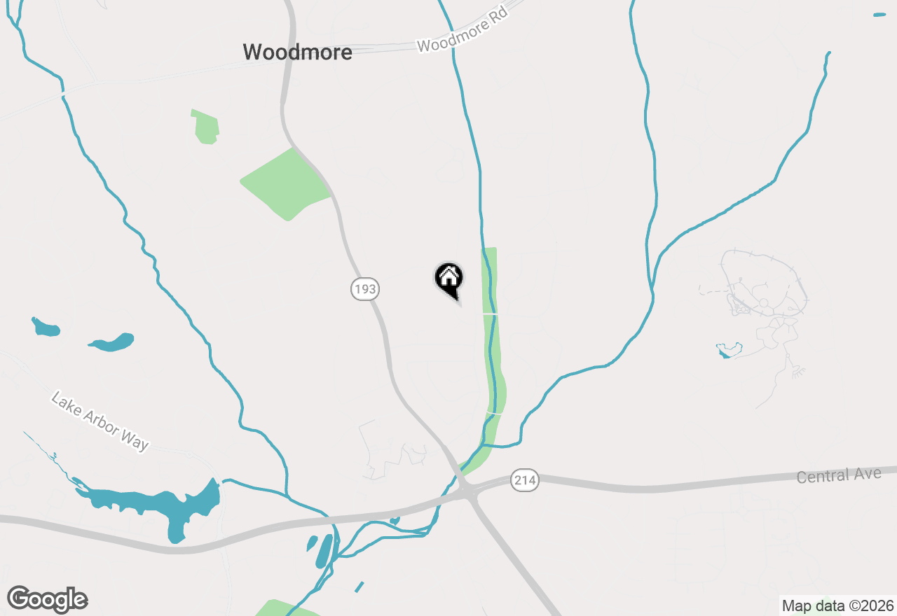 Map of 12203 Kingsbrook Street, Bowie, MD 20721