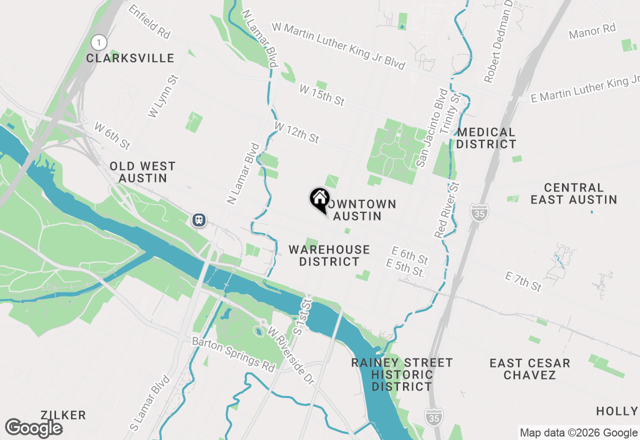 Map of 600 Guadalupe St #6504, Austin, TX 78701