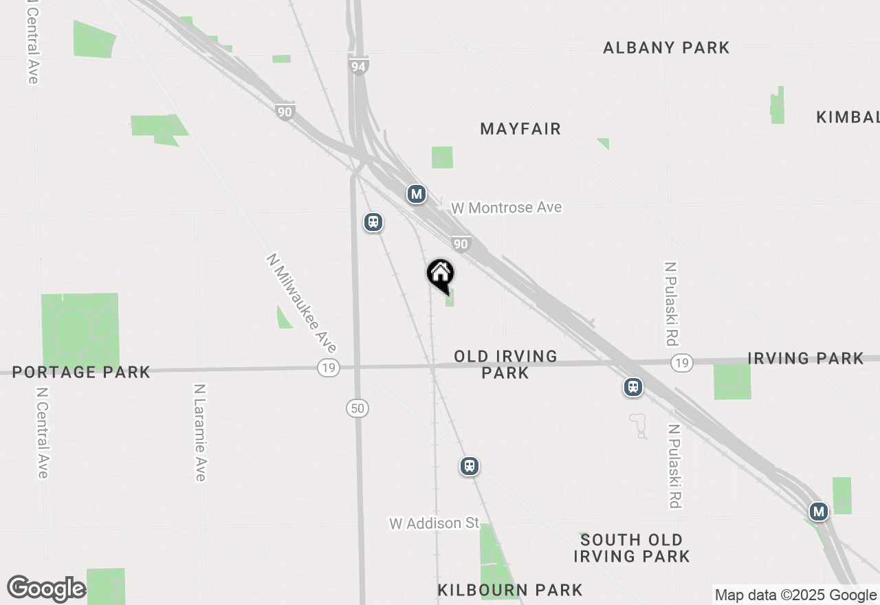 Map of 4134 N Kolmar Avenue, Chicago, IL 60641