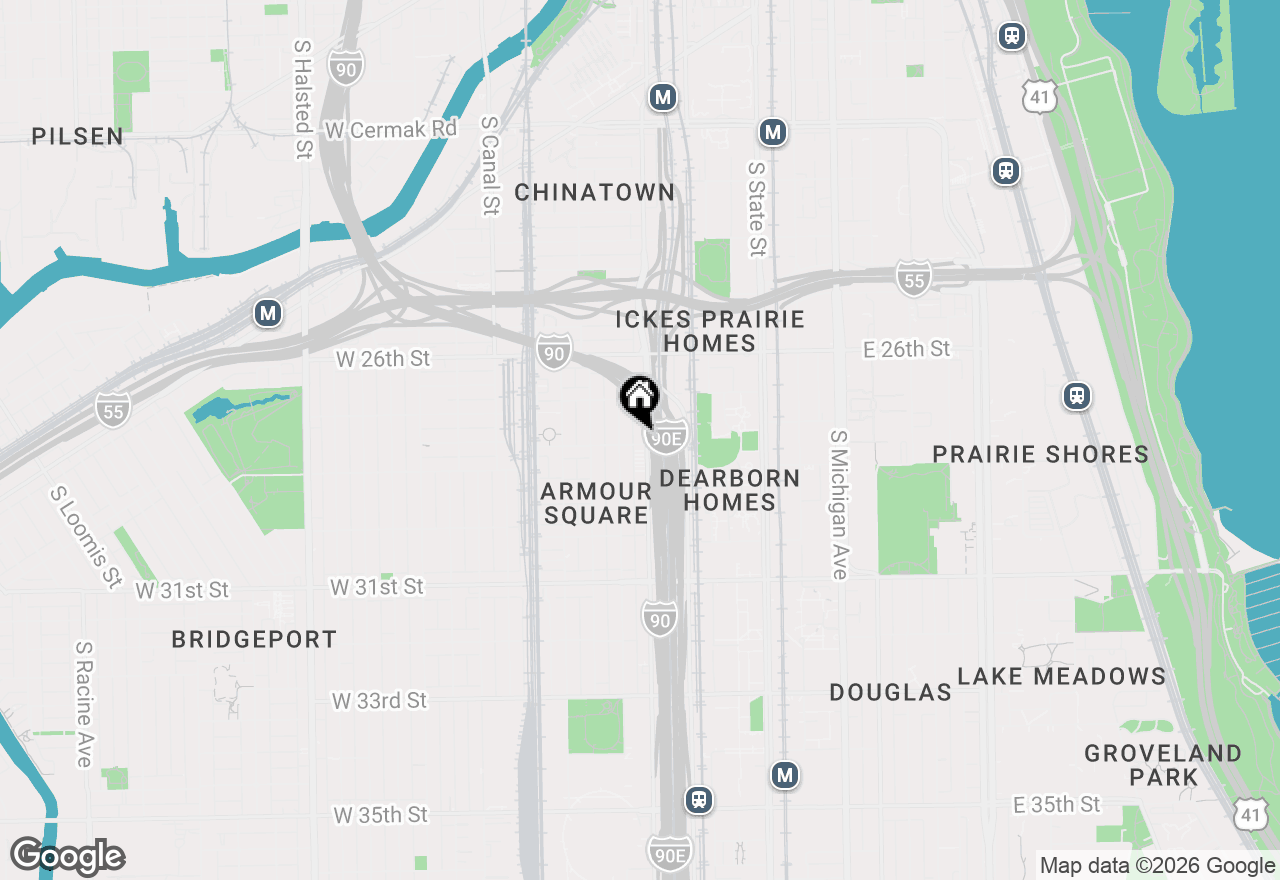 Map of 2738 S Wentworth Avenue #2F, Chicago, IL 60616