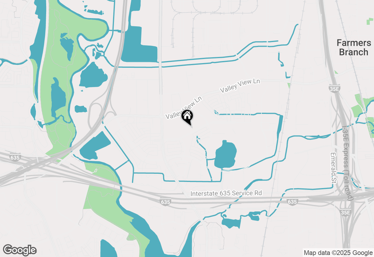 Map of 1735 Wittington Place #1207, Farmers Branch, TX 75234