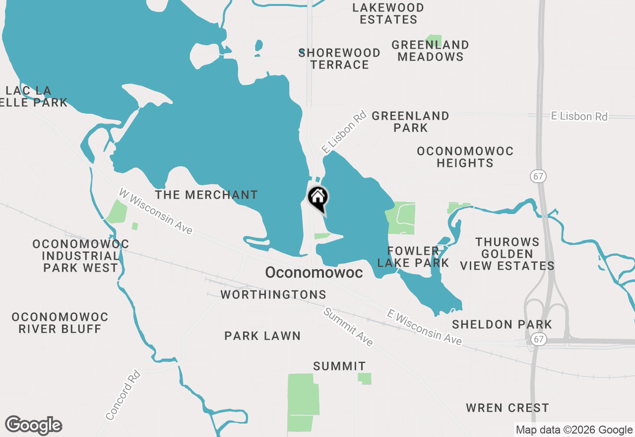 Map of 333 N Lake Rd #507, Oconomowoc, WI 53066