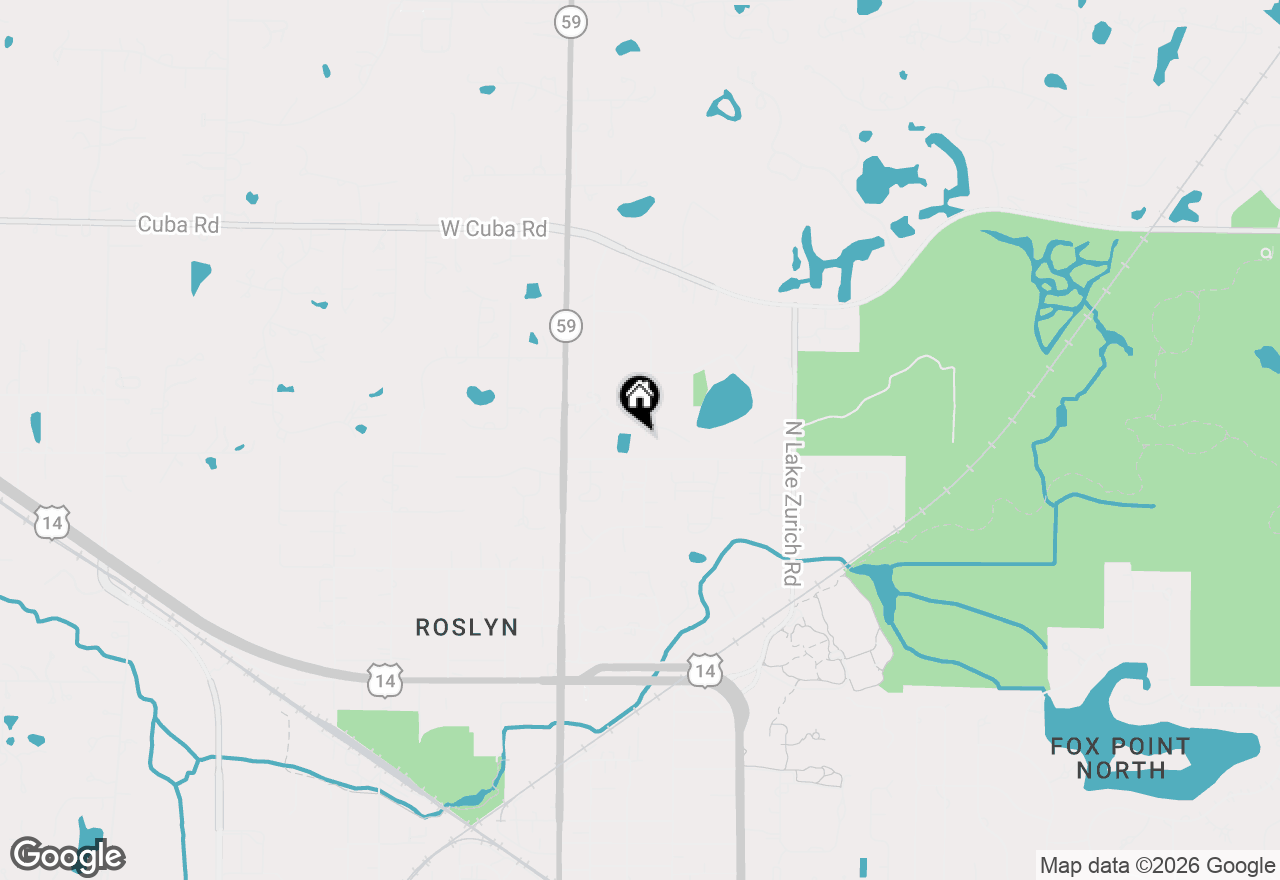 Map of 21032 N Crestview Drive, Barrington, IL 60010
