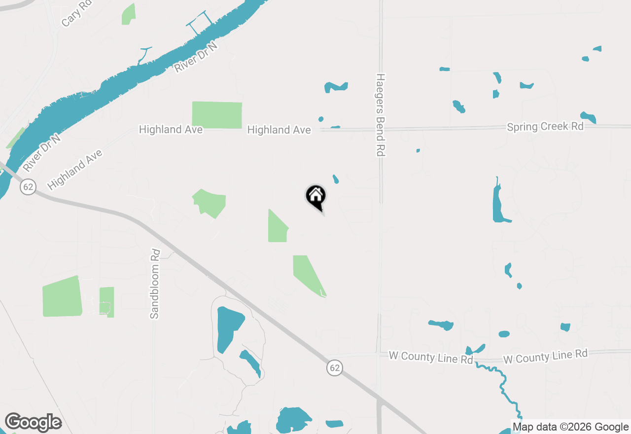 Map of 2110 Aspen Drive, Algonquin, IL 60102