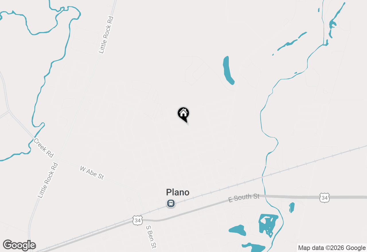 Map of 303 E Edgelawn Drive, Plano, IL 60545