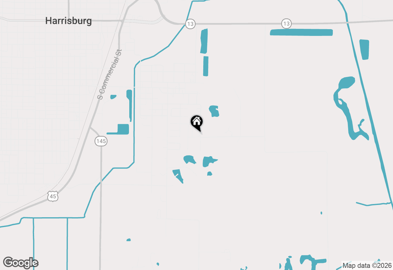 Map of 319 Country Club Lane, Harrisburg, IL 62946