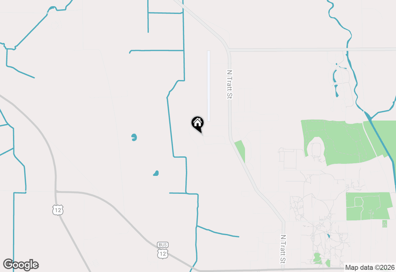 Map of 1321 Tower Hill Pass, Whitewater, WI 53190