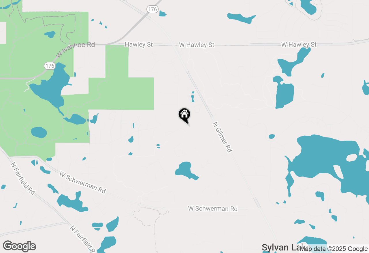 Map of 2 Twin Eagles Court, Hawthorn Woods, IL 60047