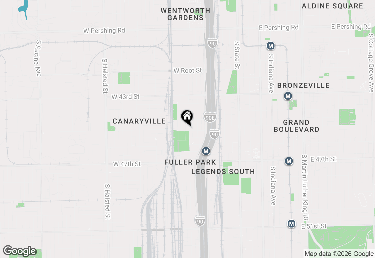 Map of 4464 S Princeton Avenue, Chicago, IL 60609