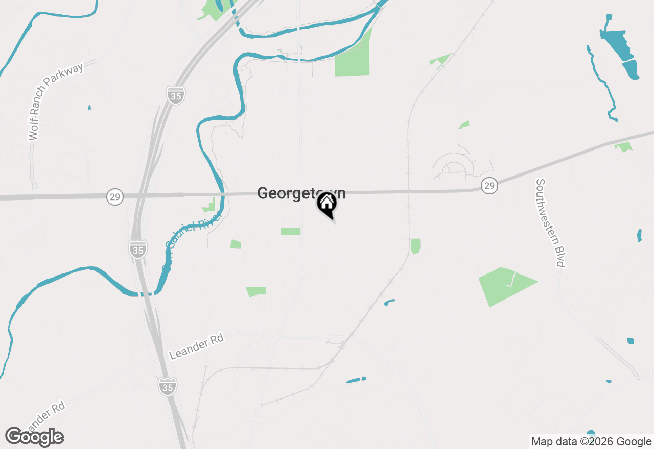 Map of 1254 S Church St, Georgetown, TX 78626