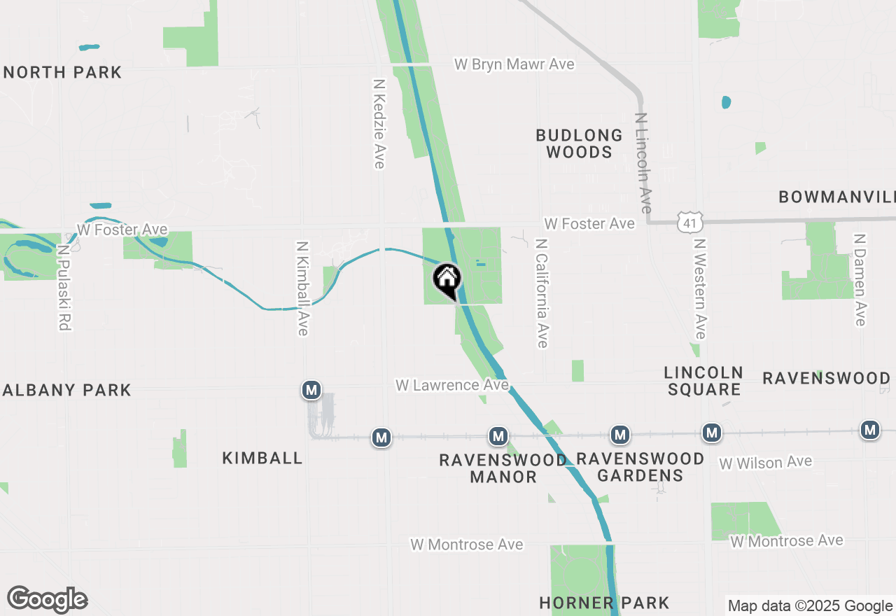 Map of 4957 N Whipple Street #2W, Chicago, IL 60625