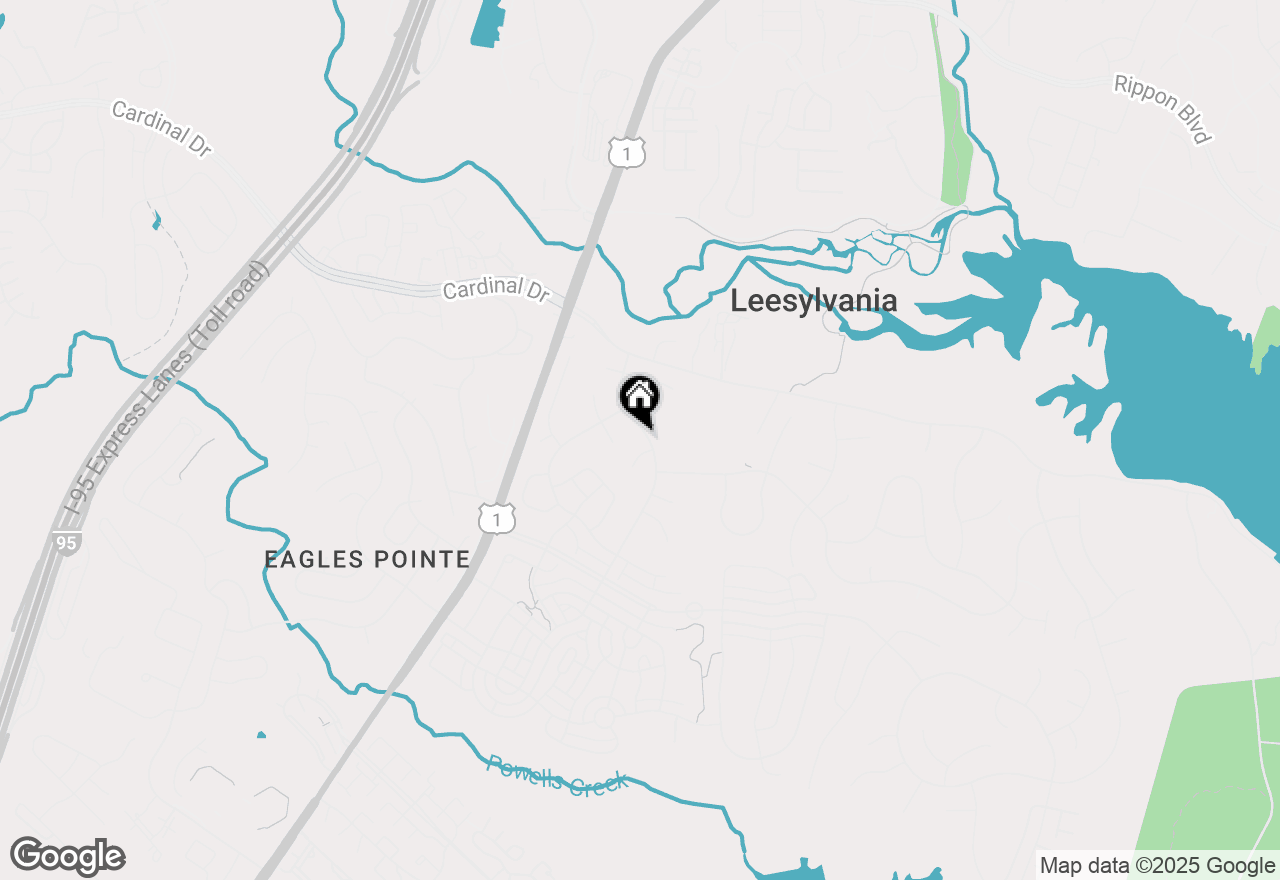 Map of 16018 Indus Drive, Woodbridge, VA 22191