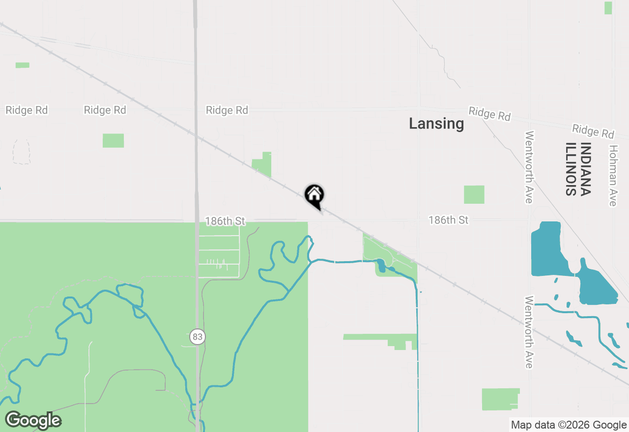 Map of 2810 186th Street, Lansing, IL 60438