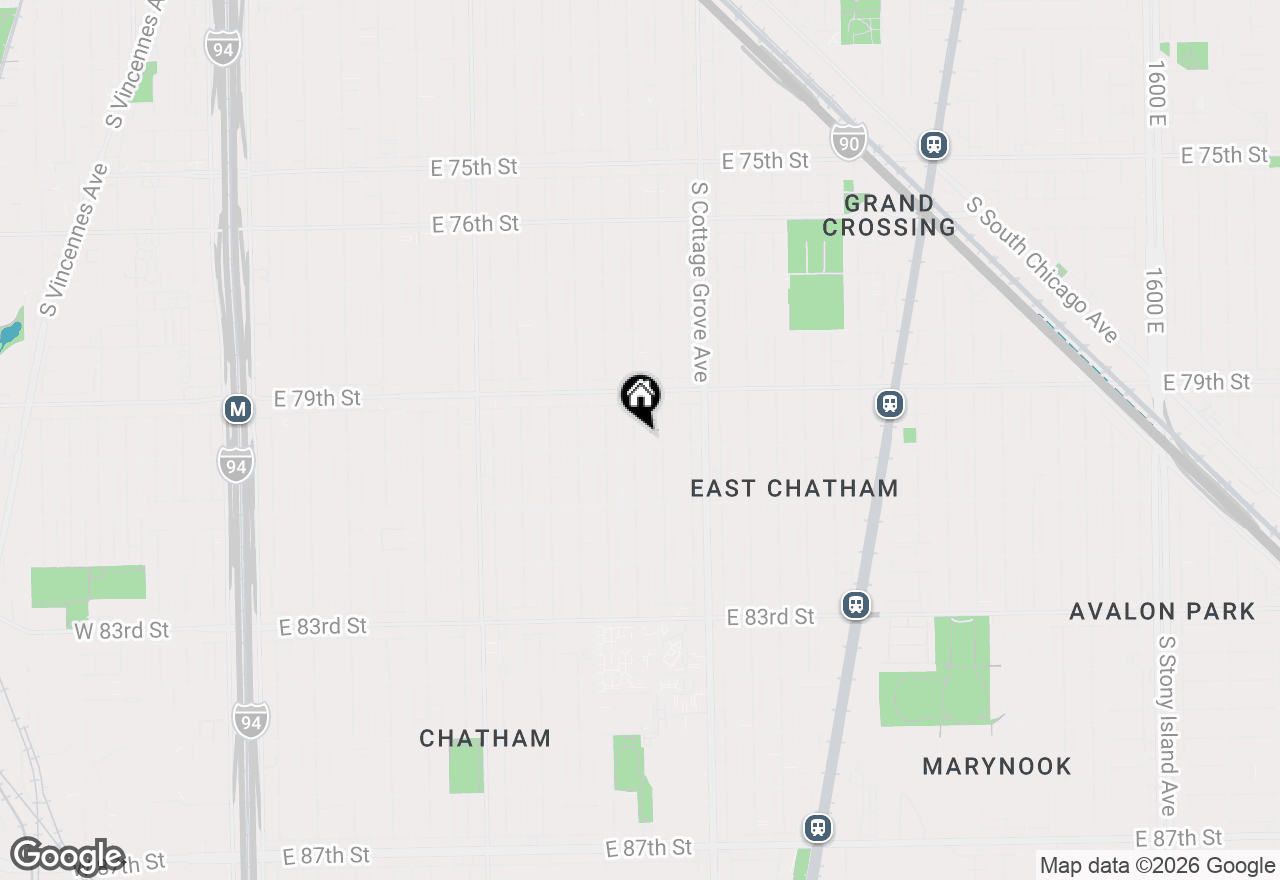 Map of 7952 S Langley Avenue, Chicago, IL 60619