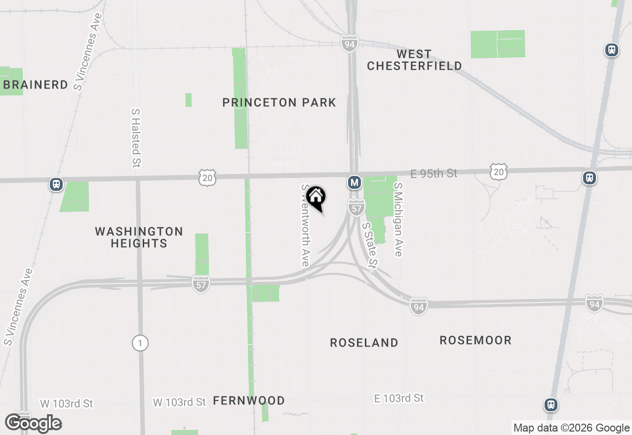 Map of 9630 S La Salle Street, Chicago, IL 60628