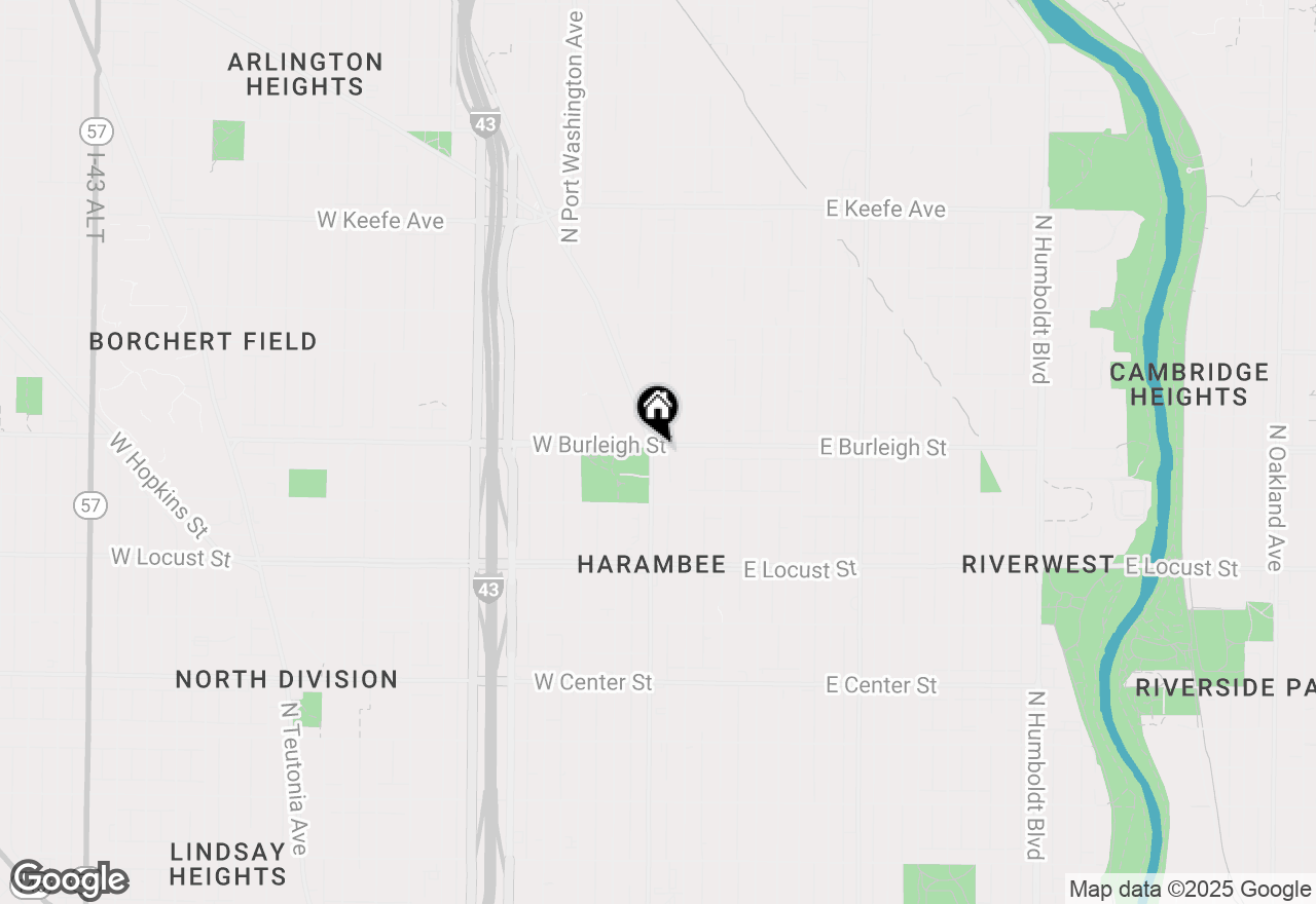 Map of 3070 N Martin L King Jr Dr, Milwaukee, WI 53212