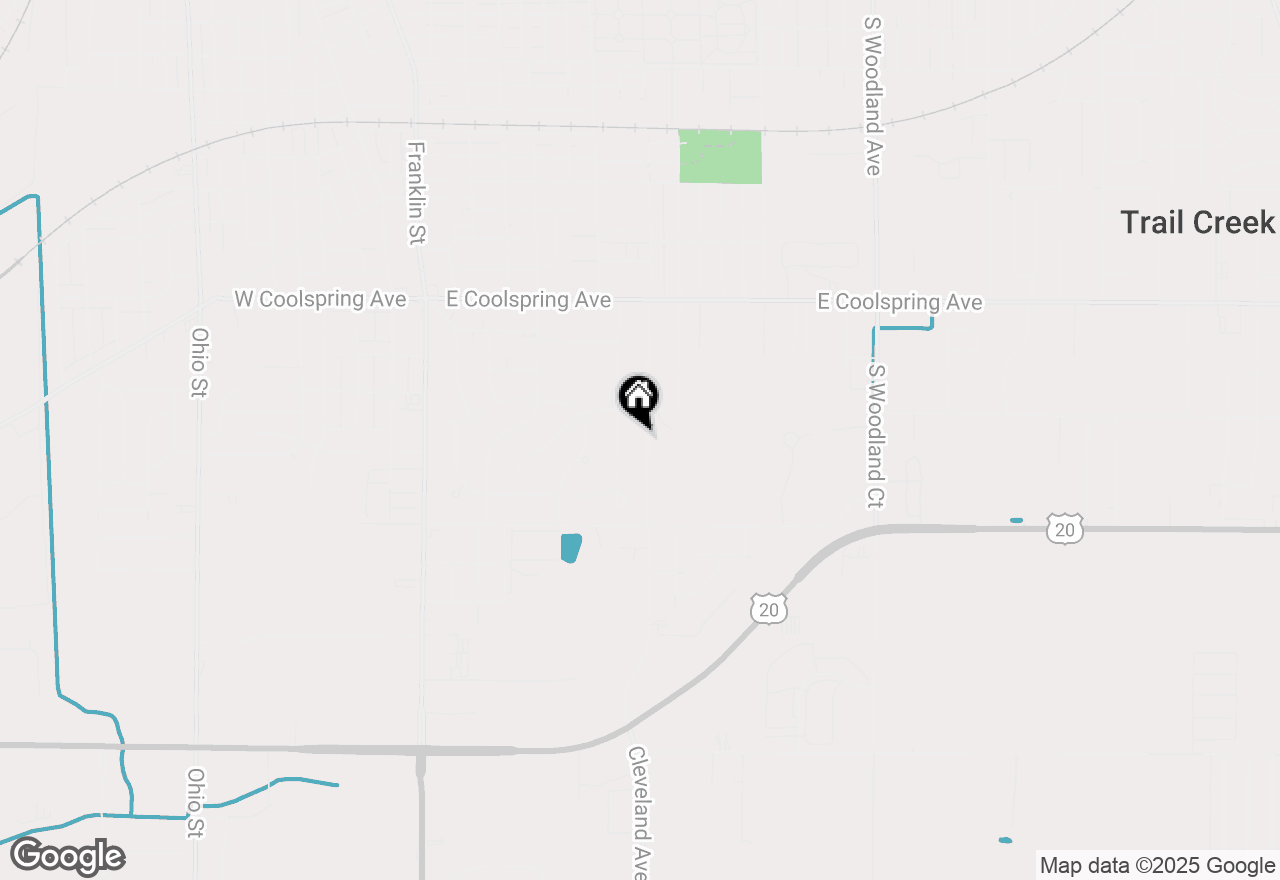 Map of 3215 Cleveland Avenue, Michigan City, IN 46360