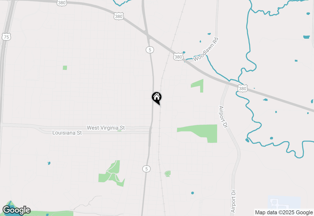 Map of 461 E Lamar Street #1167, Mckinney, TX 75069