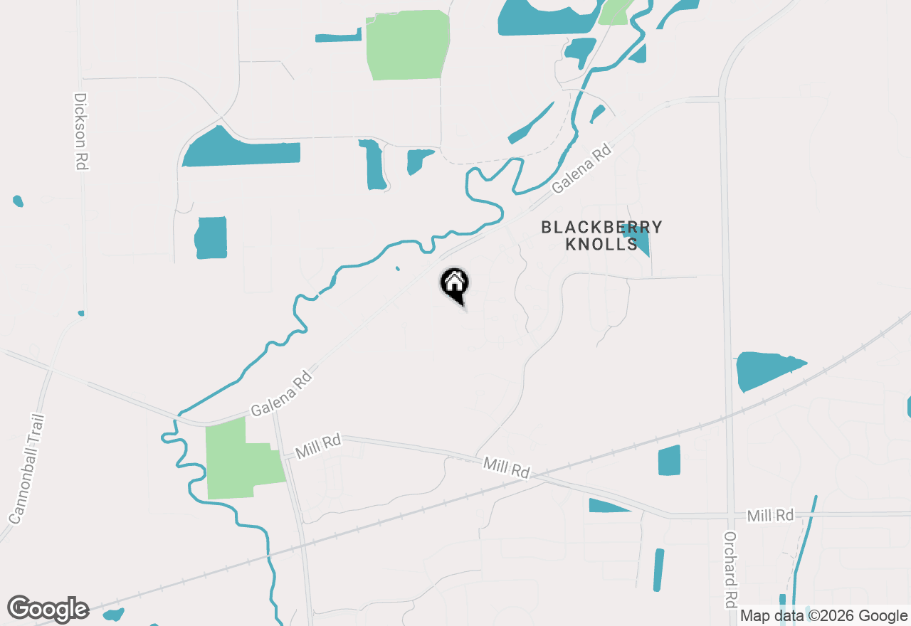 Map of 2646 Kellogg Court, Yorkville, IL 60560