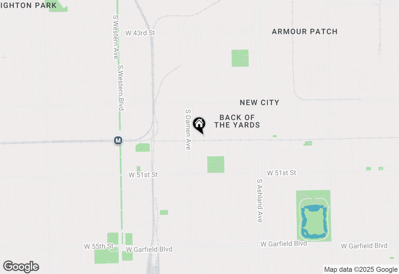 Map of 4859 S Winchester Avenue, Chicago, IL 60609