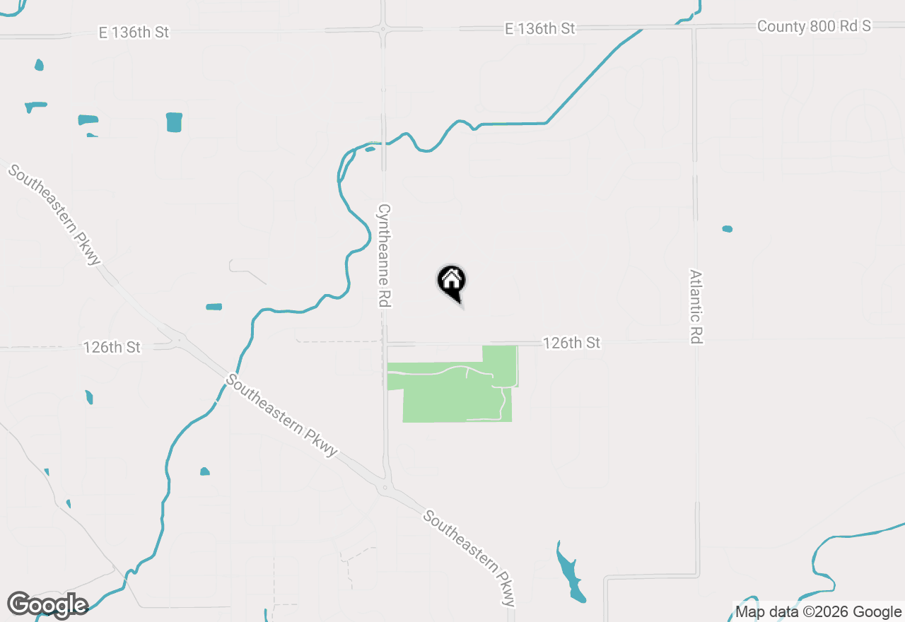 Map of 15959 Lambrusco Way, Fishers, IN 46037