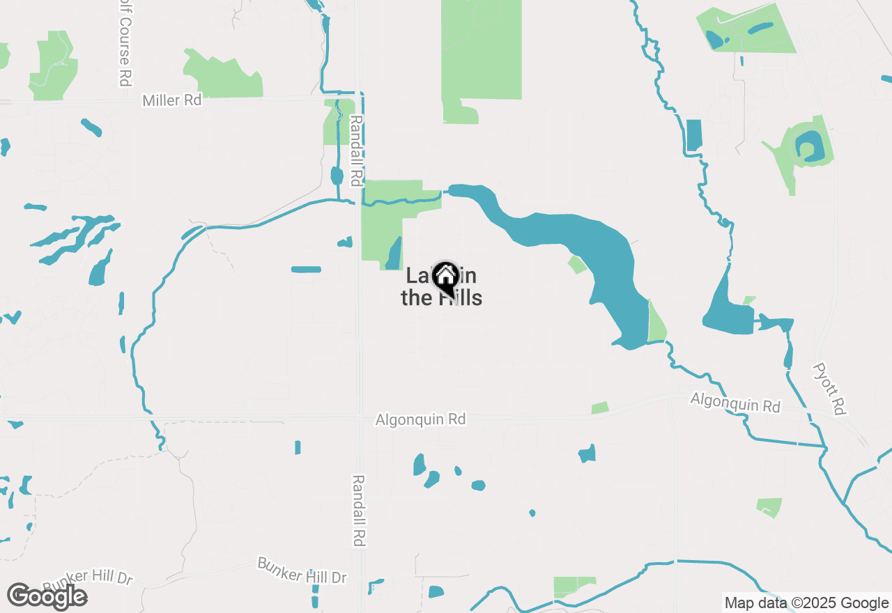 Map of 11 Woody Way, Lake In The Hills, IL 60156