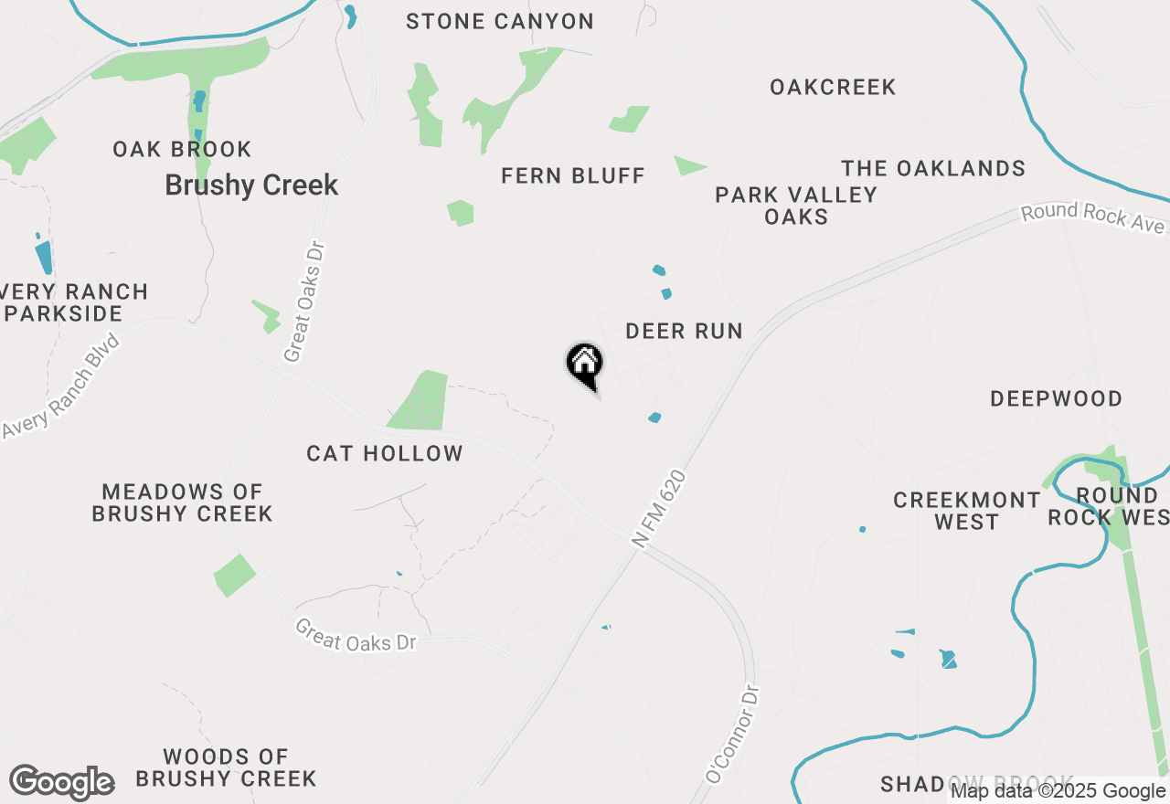 Map of 8319 Campeche Bay Pl, Round Rock, TX 78681