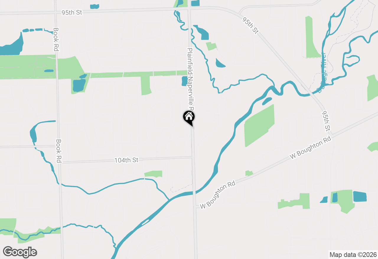 Map of (Address confidential), Naperville, Illinois 60564