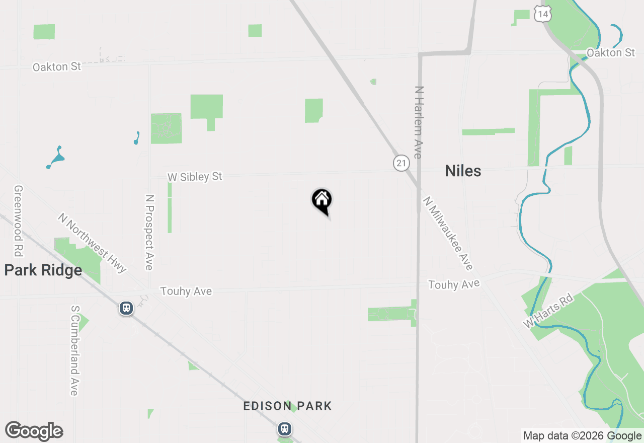 Map of 7417 N Oleander Avenue, Chicago, IL 60631