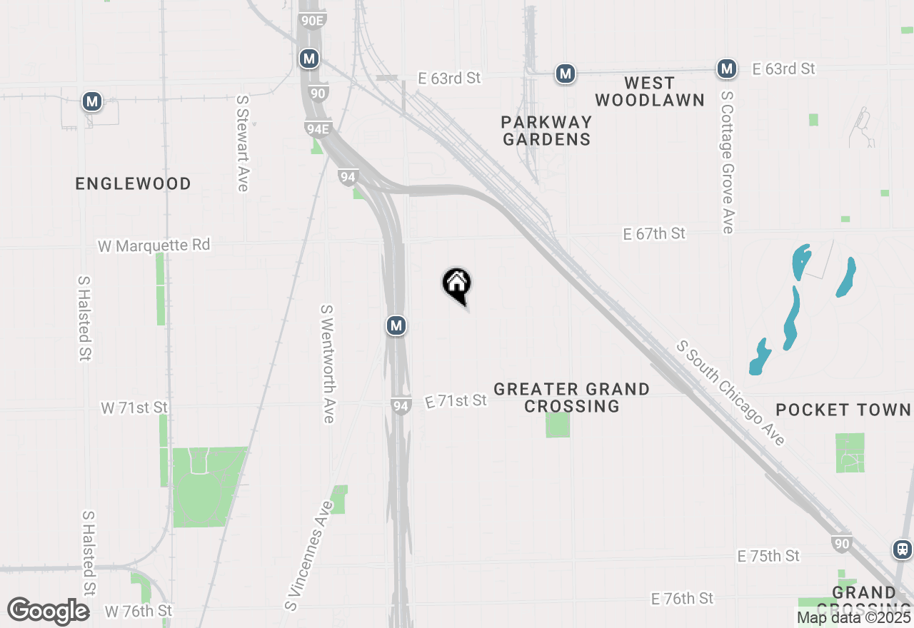 Map of 6852 S Michigan Avenue, Chicago, IL 60619