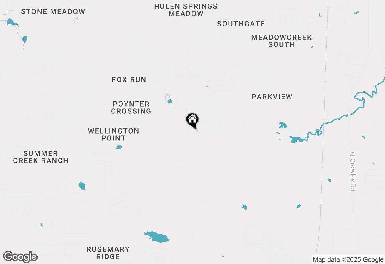 Map of 3676 N Crowley Cleburne Road, Fort Worth, TX 76036