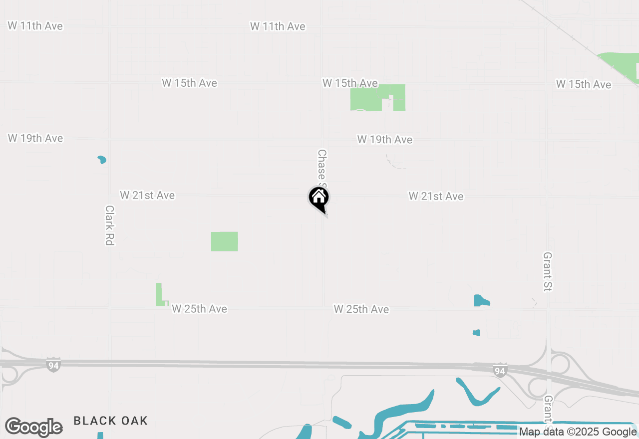 Map of 2172 Chase Street, Gary, IN 46404